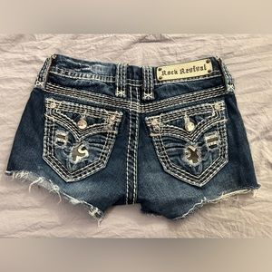 Rock Revival Jean Shorts
